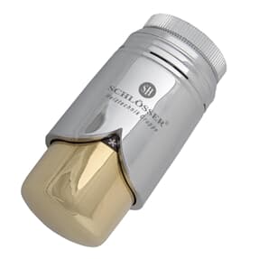 Thermostatkopf thermostat Badheizkörper, Heizkörper Brillant SH Chrom-Gold Thermostatkopf thermostat Badheizkörper, Heizkörper Brillant SH Chrom-Gold