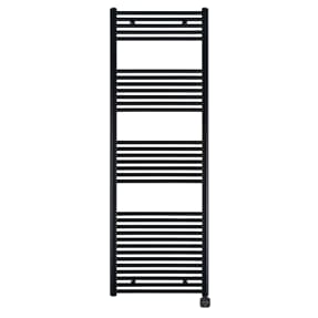 elektrischer Handtuchheizkörper BH516n 1775h x 600b schwarz gerade