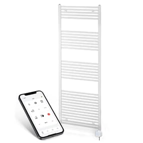 elektrischer Handtuchheizkörper BH116nex 1775h x 600b weiss gerade