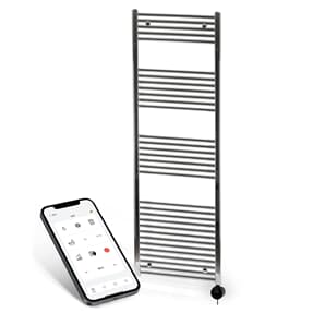 elek. Handtuchheizkörper 1775h x 750b chrom gerade smart/Wifi elek. Handtuchheizkörper 1775h x 750b chrom gerade smart/Wifi