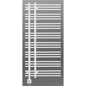 Design Elektrobadheizkörper Barsa 1300h x 600b in weiss Design Elektrobadheizkörper Barsa 1300h x 600b in weiss