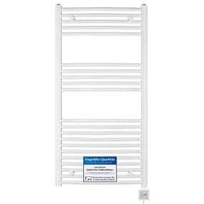 elektrischer Handtuchheizkörper BH224e 1475h x 600b weiss gebogen elektrischer Handtuchheizkörper BH224e 1475h x 600b weiss gebogen