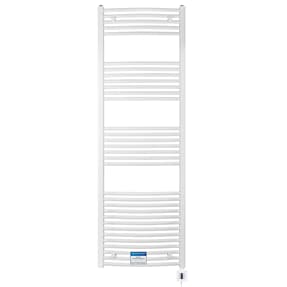 elek. Handtuchheizkörper BH213blue 1775h x 500b weiss gebogen