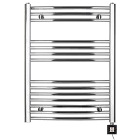 elektrischer Handtuchheizkörper BH417e 775h x 750b chrom gebogen