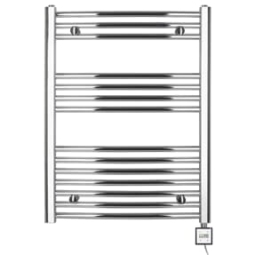 elektrischer Handtuchheizkörper BH417e 775h x 750b chrom gebogen
