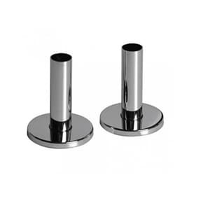 SET EINTEILIGE ABDECKBLENDE TWIN 50 Chrom