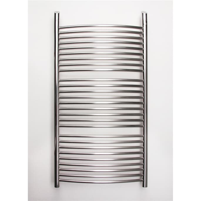 Edelstahlbadheizkörper Vesuv edelstahl poliert 1000x640h