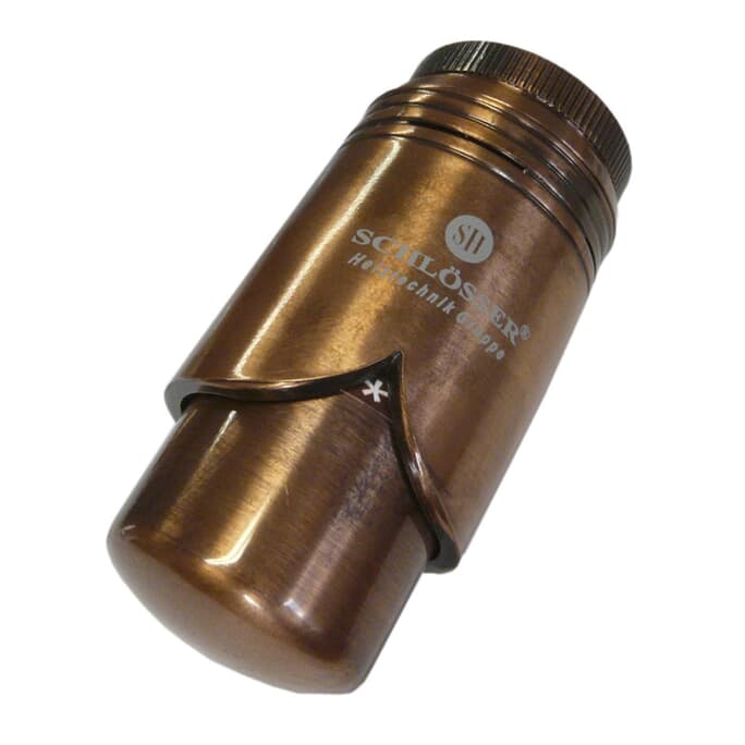 Thermostatkopf Thermostat, Badheizkörper, Hedizkörper Brillant SH Antik Kupfer Thermostatkopf Thermostat, Badheizkörper, Hedizkörper Brillant SH Antik Kupfer