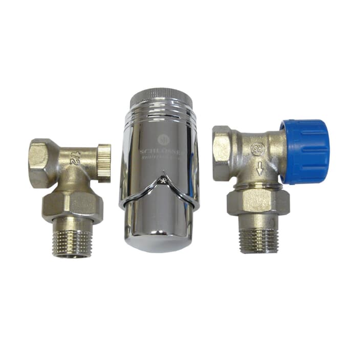 Ventilset Heizkörperanschluss 90° Winkelanschluss Ventilset Heizkörperanschluss 90° Winkelanschluss
