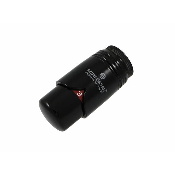Thermostatkopf Thermostat Badheizkörper, Heizkörper Brillant SH RAL 9005 schwarz Thermostatkopf Thermostat Badheizkörper, Heizkörper Brillant SH RAL 9005 schwarz