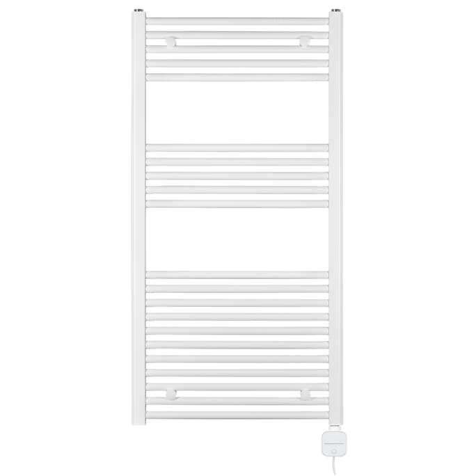 elektrischer Handtuchheizkörper BH112n 1175h x 500b weiss gerade
