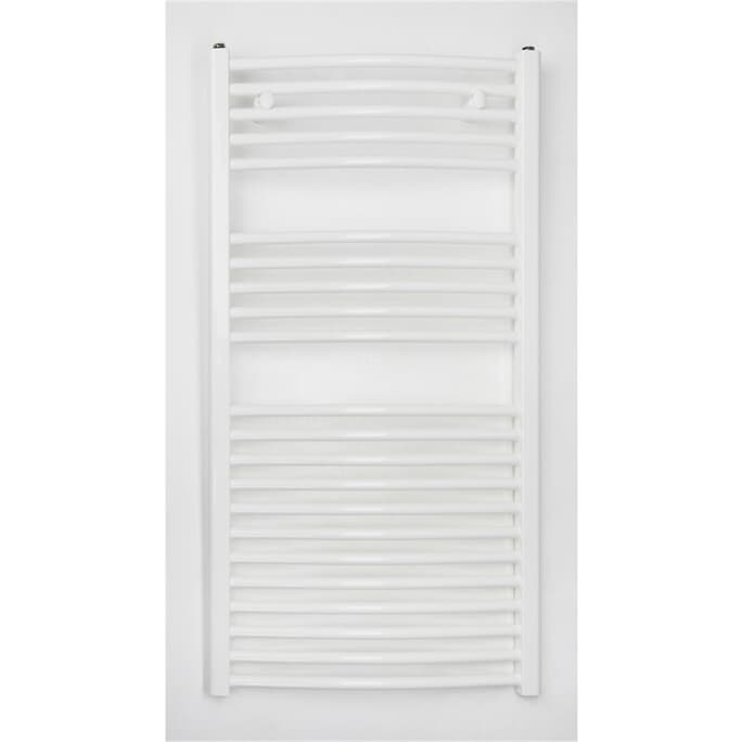 Badheizkörper weiss gebogen 1175h x 600b Badheizkörper weiss gebogen 1175h x 600b