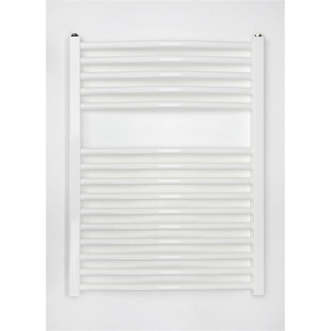 Badheizkörper weiss gebogen 775h x 750b