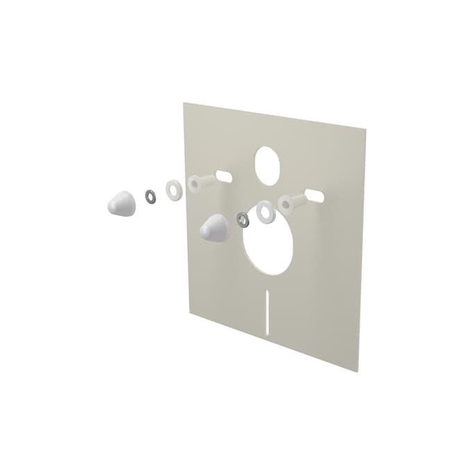 Schallschutz-Set für Wand WC
