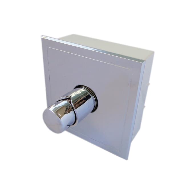 Rücklauftemperaturbegrenzer RTL mit Kasten Chrom G3/4