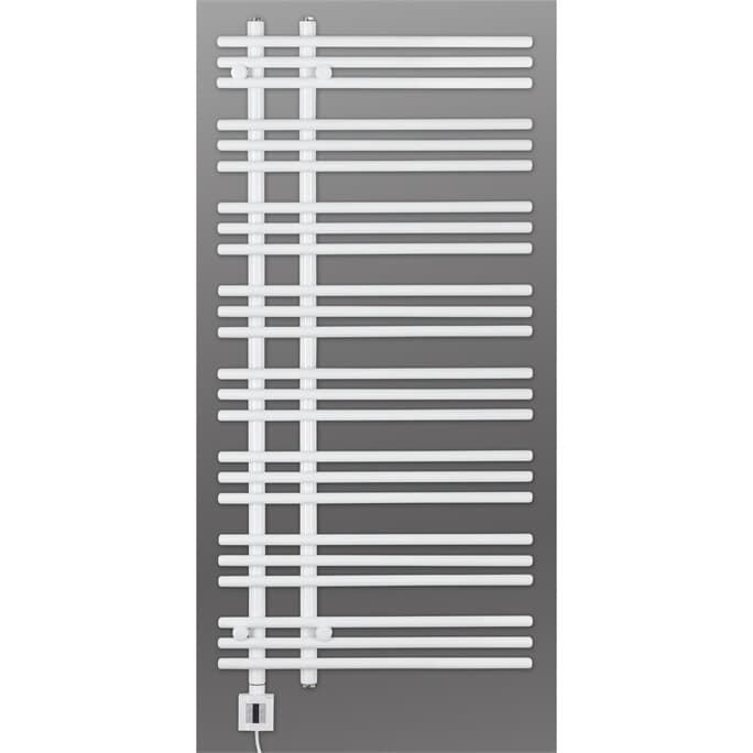 Design Elektrobadheizkörper Barsa 1300h x 500b in weiss