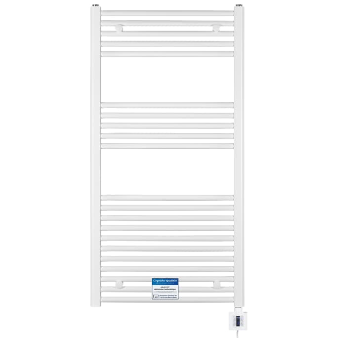 elektrischer Handtuchheizkörper BH123e 1475h x 500b weiss gerade elektrischer Handtuchheizkörper BH123e 1475h x 500b weiss gerade