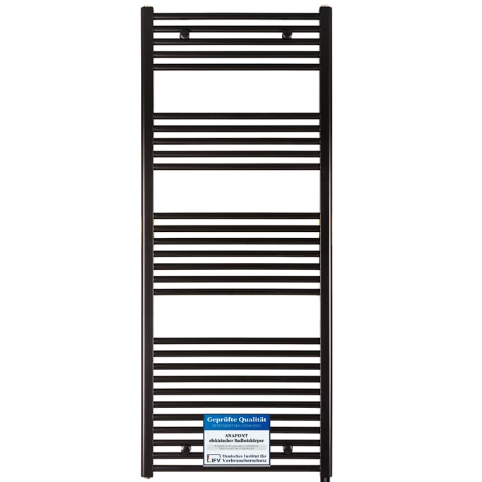 Badheizkörper weiss gerade 1775h x 600b