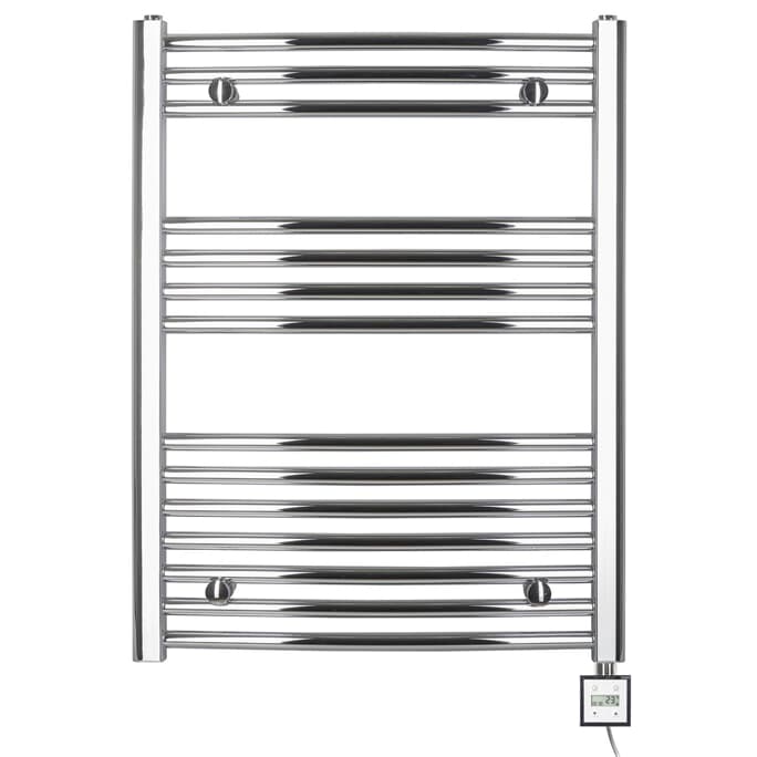 elektrischer Handtuchheizkörper BH411e 775h x 500b chrom gebogen elektrischer Handtuchheizkörper BH411e 775h x 500b chrom gebogen