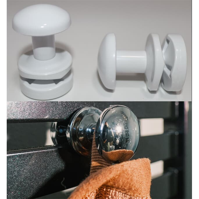 Handtuchhalter  2 Stück weiß