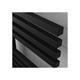 elektrischer Handtuchheizkörper Terra 850h x 500b schwarz/matt